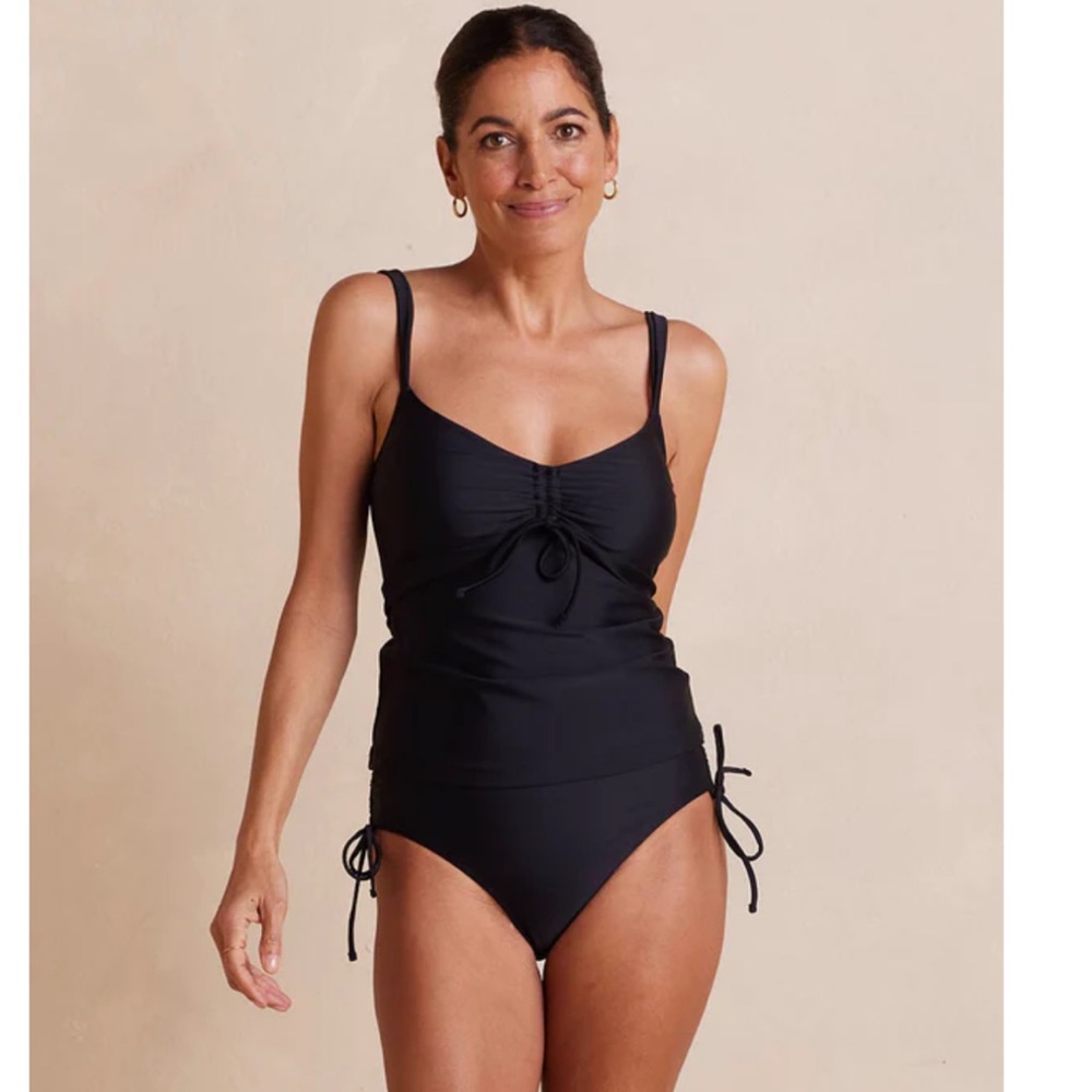 The Cinched Tankini Top - Sea Urchin
